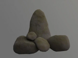 Pacote de Pedras Modelo 3D