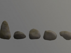Stones Pack 3Dモデル