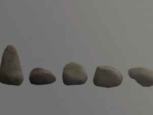 Stones Pack 3D Model