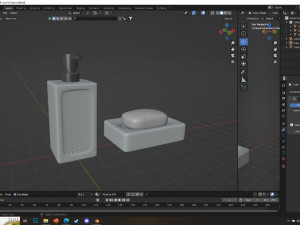 Soap set 3D-Modell
