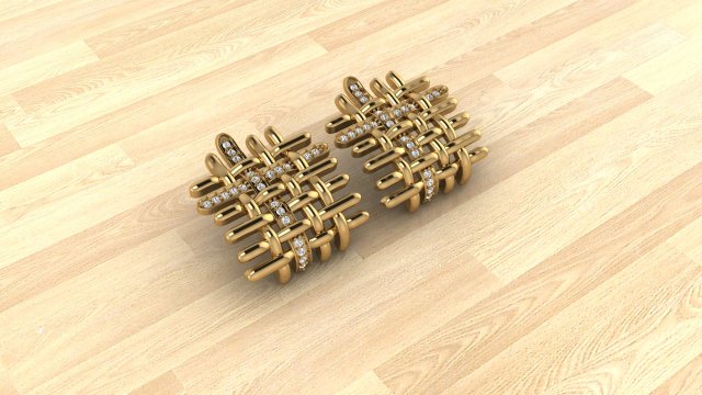 Designer Stud Checkered 3D 模型 .c4d .max .obj .3ds .fbx .stl .blend 