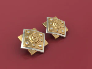 Simple Stud Printable 3D Model
