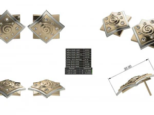 Simple Stud Printable 3D Model
