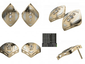 Dailywear stud 3D Model