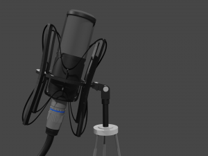 Microphone 3D Model