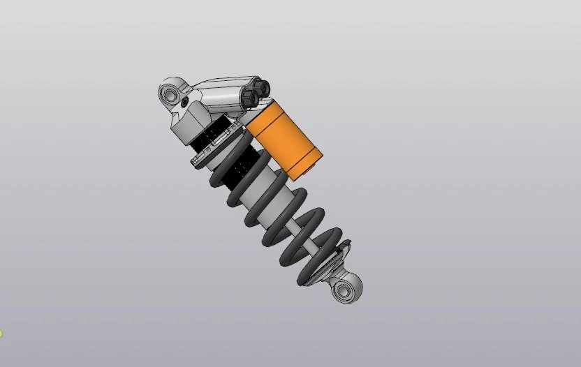 Coilover 3D Model .c4d .max .obj .3ds .fbx .stl .blend 