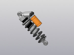 Coilover Modèle 3D