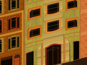 Vibrant Facades Modello 3D