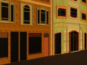 Vibrant Facades Modello 3D