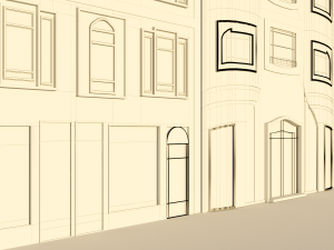 Vibrant Facades Modello 3D