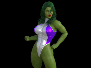 Shehulk stand 3D 打印模型