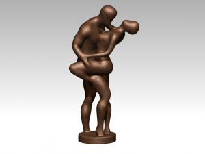 Lovers sculture 3D Принт Модель