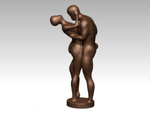 Lovers sculture 3D Принт Модель