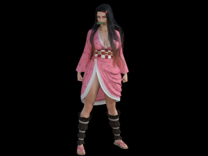 Nezuko hero stand KIMETSU NO YAIBA 3D Print Model