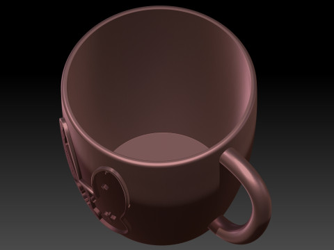 Bad bunny halloween Mug 3D 프린트 모델