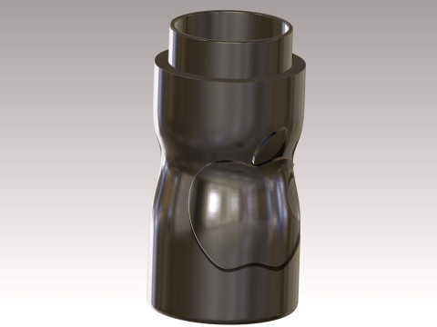 Thermo cup apple Modelo de Impressão 3D