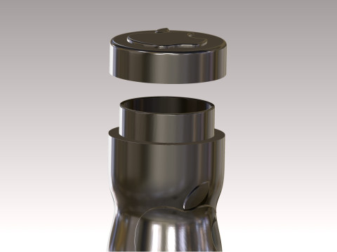 Thermo cup apple Modelo de Impressão 3D