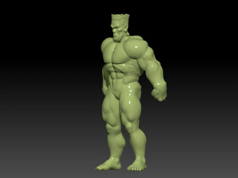 Strong frankenstein stand 3D Print Model