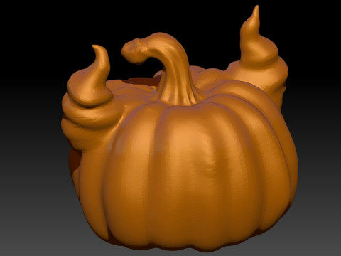Pumpkin deamon halloween Model Cetak 3D