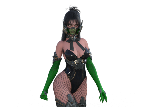 Sexy Freyna THE FIRST DESCENDANT 3D 打印模型