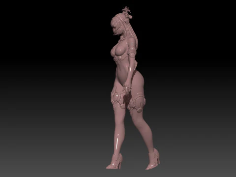 Sexy Freyna THE FIRST DESCENDANT 3D Print Model