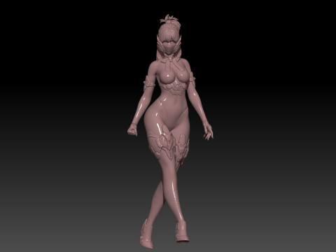 Sexy Freyna THE FIRST DESCENDANT 3D प्रिंट मॉडल