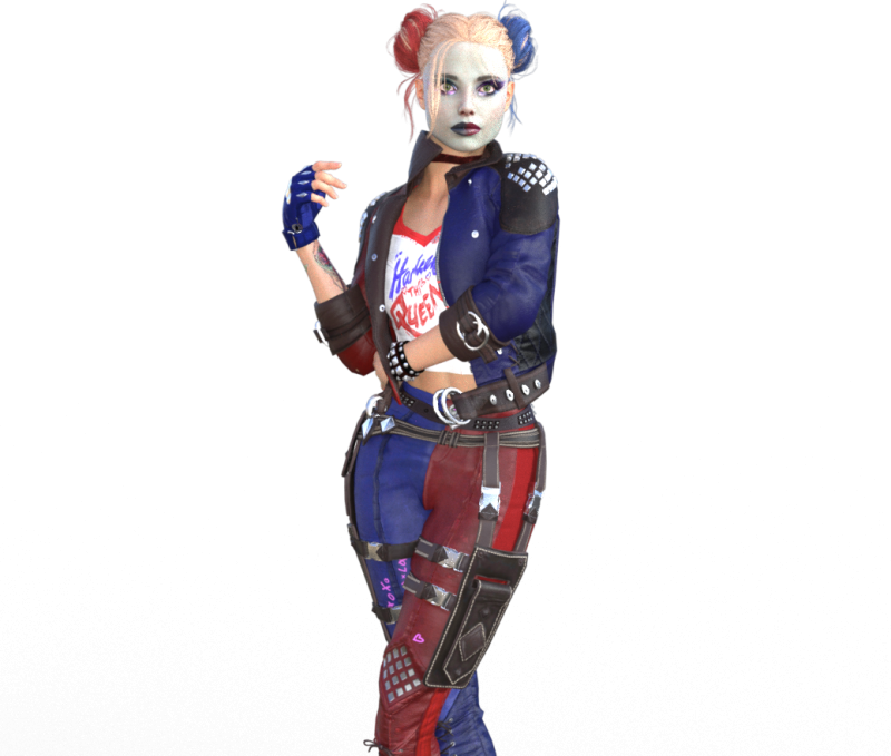 Sexy harley quinn suicide squad 3D Принт Модель .c4d .max .obj .3ds .fbx .stl .blend 