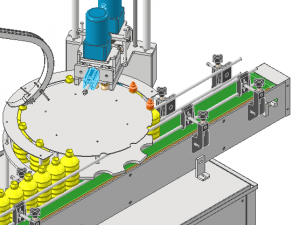 Automatic Filling And Capping Machine 3D Model