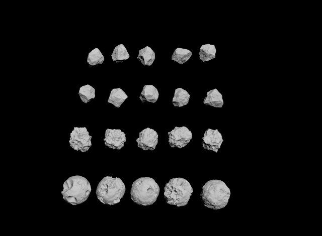 Rock 3D Model .c4d .max .obj .3ds .fbx .stl .blend 