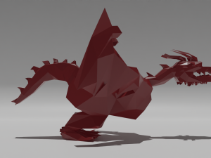 Low-polydragon Model 3D