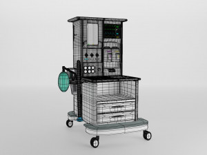 Anestesia Machine Modelo 3D