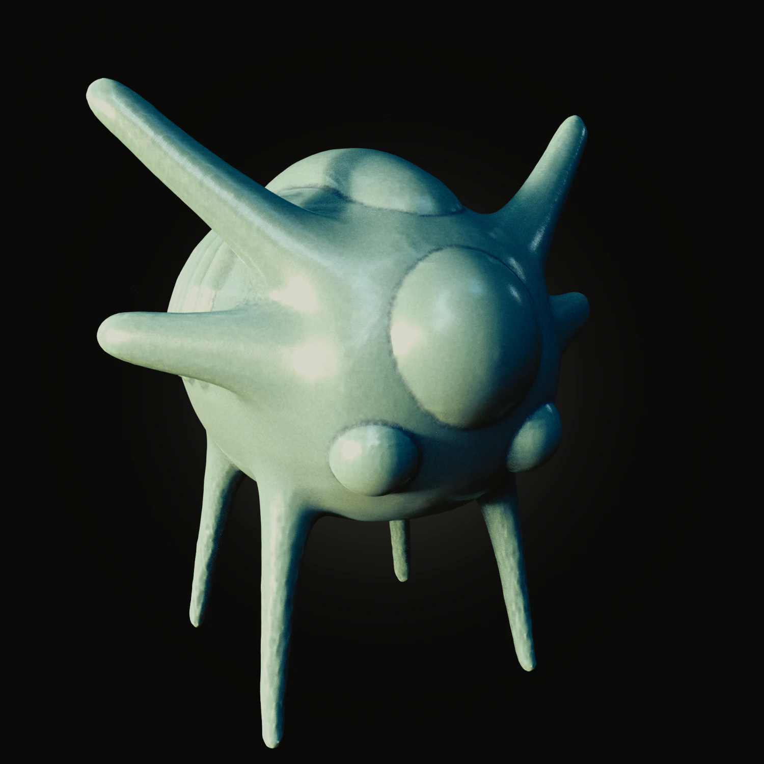 Namek Spaceship 3D Print Model .c4d .max .obj .3ds .fbx .stl .blend 