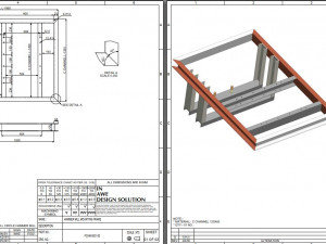 Special purpose machine Buttermilk machine reverse engineering plant modelling drafting 3D मॉडल