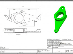 Special purpose machine Buttermilk machine reverse engineering plant modelling drafting 3D मॉडल