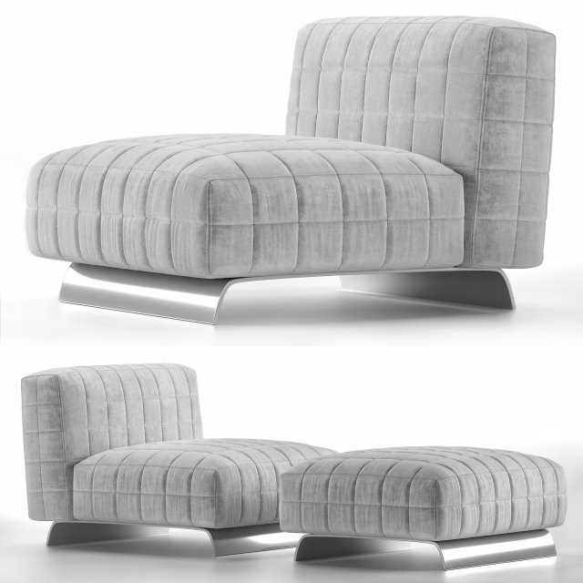 Twiggy armchair Modelo 3D .c4d .max .obj .3ds .fbx .stl .blend 