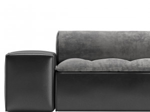 Baxter Miami Roll Sofa 3D Модель
