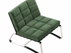 Delaunay Quilt Armchairs 3D Model