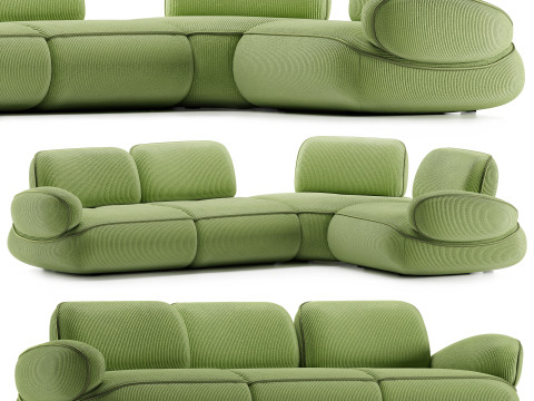 Natuzzi Snail Sofa 3D 模型