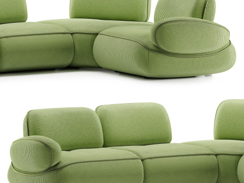 Natuzzi Snail Sofa Modello 3D