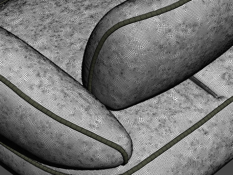 Natuzzi Snail Sofa Modello 3D