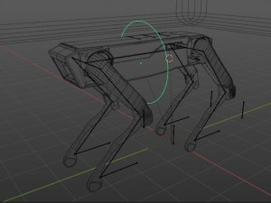 Boston dynamics robot dog Modèle 3D