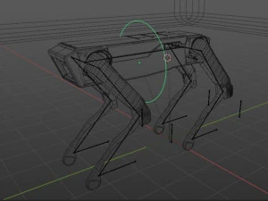Boston dynamics robot dog 3D Model