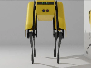 Boston dynamics robot dog 3D Model