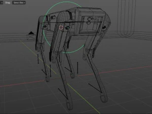Boston dynamics robot dog 3D Model