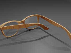 Custom glasses 3D 模型