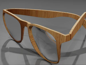 Custom glasses 3D Model