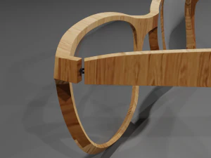 Custom glasses 3D Model