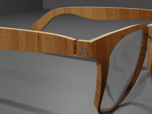 Custom glasses 3D Model