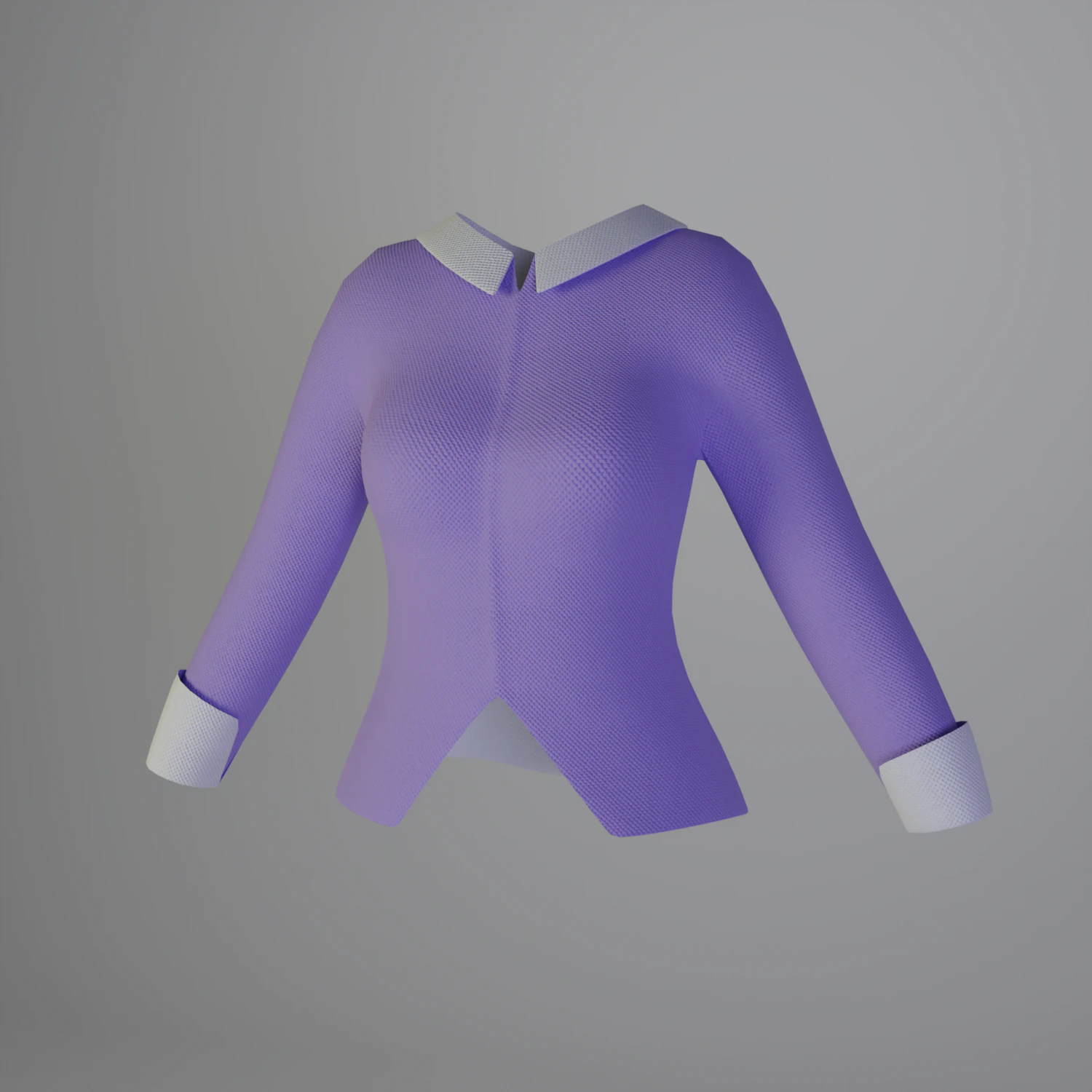 Female Shirt 3D Model .c4d .max .obj .3ds .fbx .stl .blend 