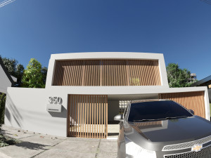 House Nanet exterior scene 3D Модель